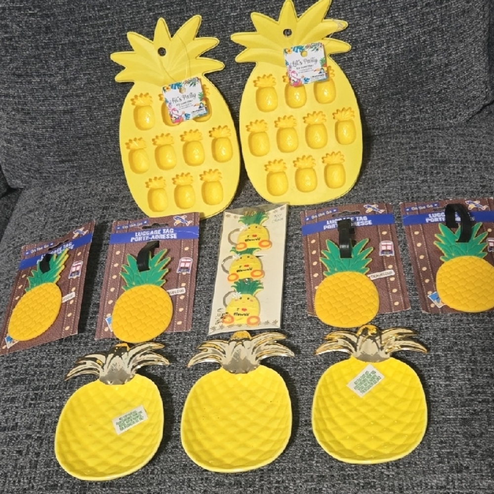 Yellow Pineapple Kitchen Set